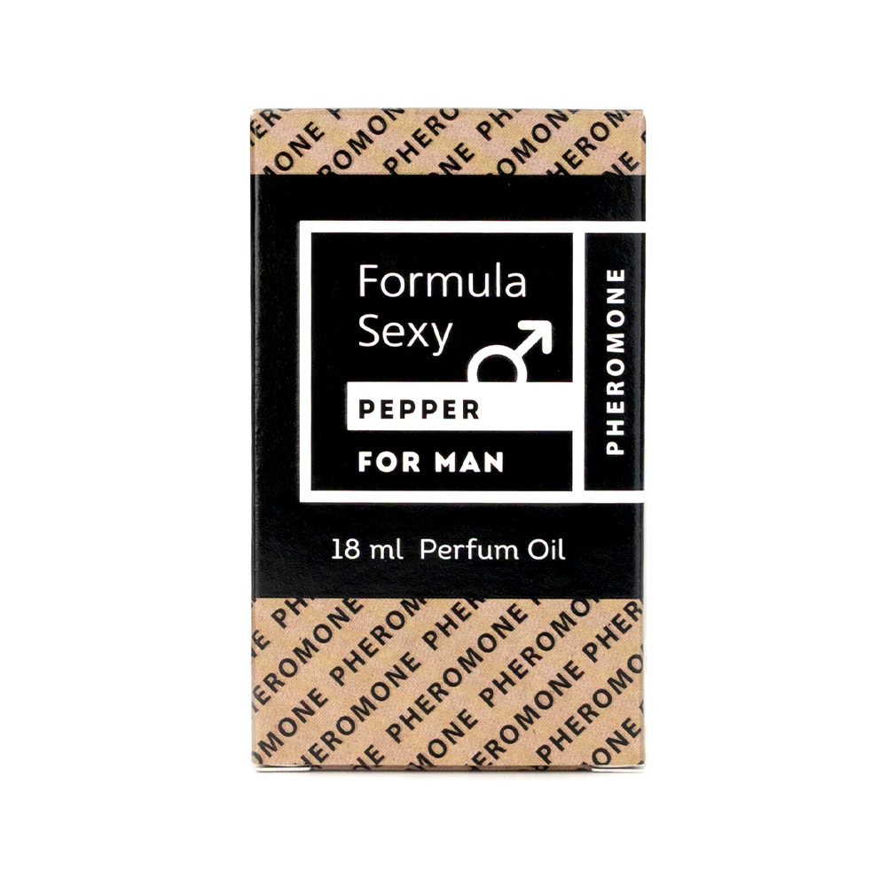 Парф.масло с феромонами для мужчин Formula Sexy "Pepper" - 18ml for men/24