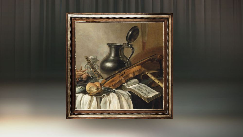 Рама Тоскана 1450х1450 (Сильвер/Матовый лак)