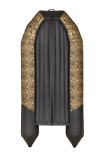 Таймень NX 3400 НДНД PRO камыш-черный + Toyama T 9.8 BMS (комплект лодка + мотор)