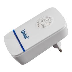 UDR-E12 IVORY Ультразвуковой отпугиватель насекомых и грызунов. 220В. Площадь до 120м2. Слоновая кость. TM Uniel