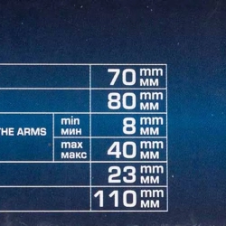 Съемник подшипников двухзахватный с фиксацией (диапазон захвата 8-40мм) Forsage F-666B040