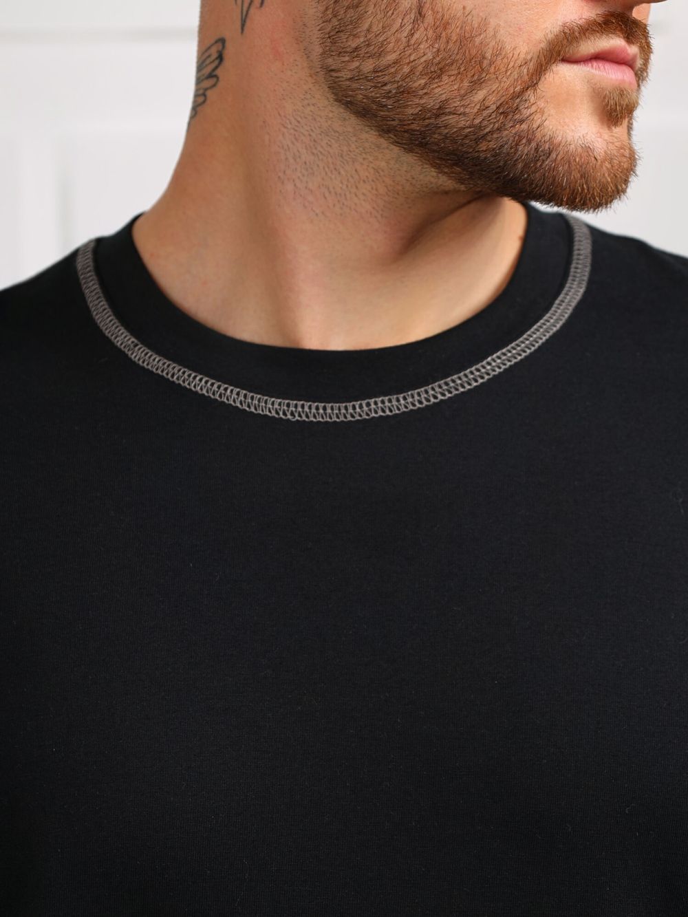 Джемпер мужской Генри-3 Виотекс ЧЁРНЫЙ