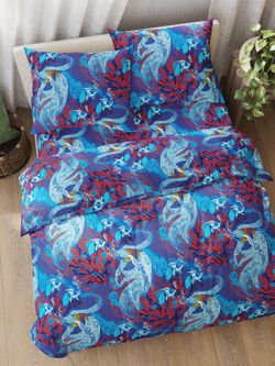 Простынь перкаль Сказка "Золотая рыбка" 240x215 см