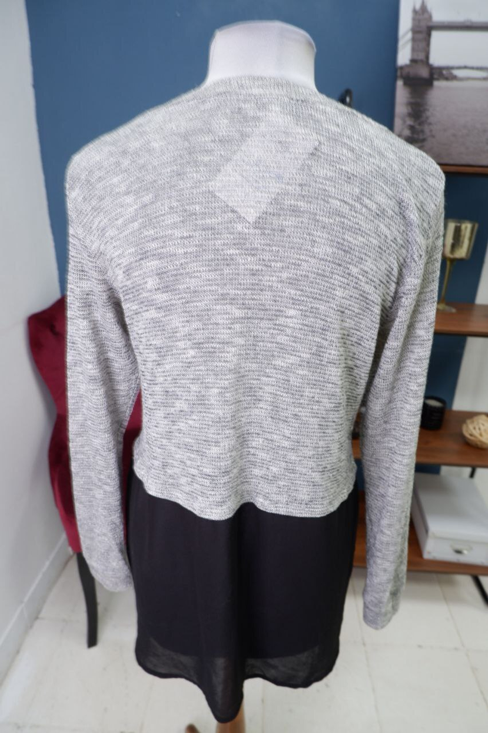 Джемпер Gloria&Johns комбинированный 48 размер