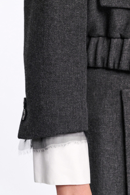 Dorothee Schumacher Жакет укороченный с накладными карманами