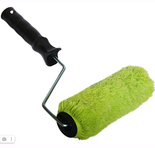 Валик Полиакрил Зеленый фасад.   230мм, d48, d6    ворс 18мм   KORVUS (Лакра) 0307144