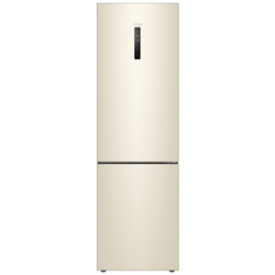 Холодильник двухкамерный Haier C4F640CCGU1 однокомпрессорный, No frost, ЖК дисплей, 400 л, бежевый. Товар уцененный