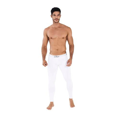 Мужские кальсоны белые Clever COSMOS LONG PANT 042201