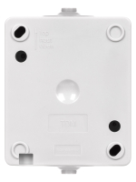 Выключатель 2-кл. открытой установки IP54 10А серый "Вуокса" TDM SQ1803-0002