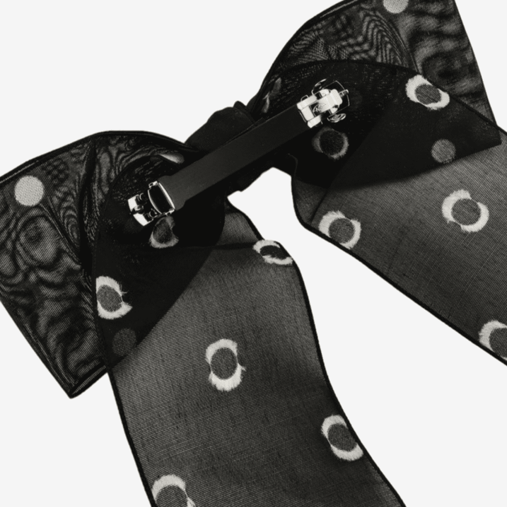 Облегченный бант "Parker" в горох