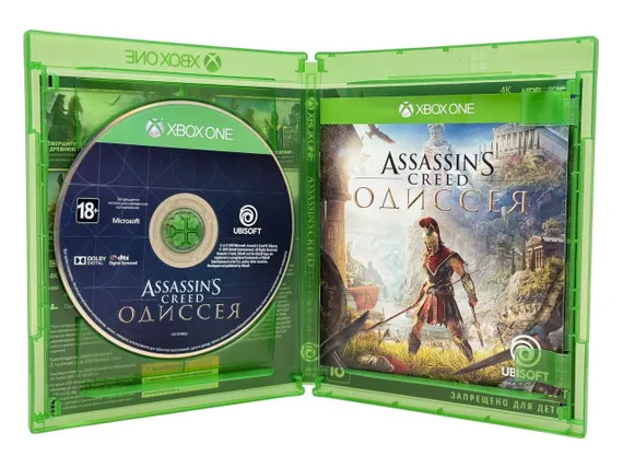 Xbox One/Series X Assassins Creed Одиссея /Odyssey (Б/У, Полностью на русском языке)