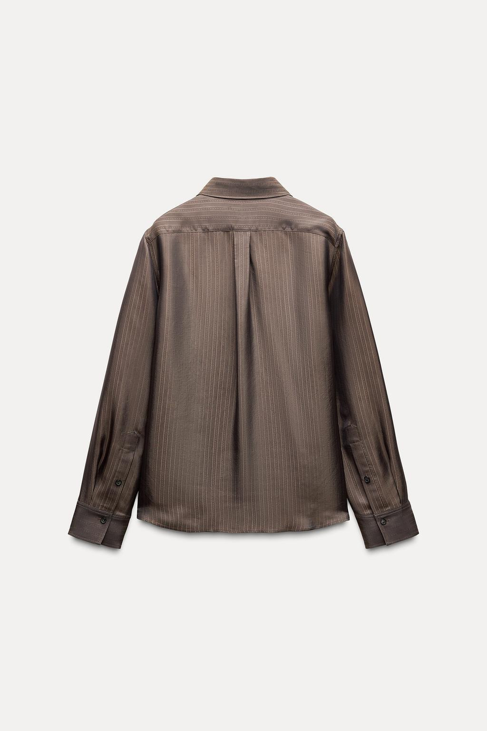 Рубашка в жаккардовую полоску — zw collection