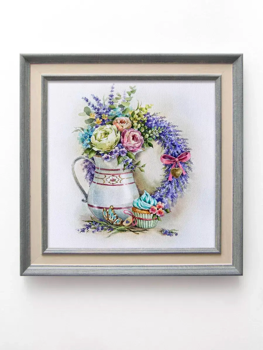 Картина на стену интерьерная на холсте 26*26 см