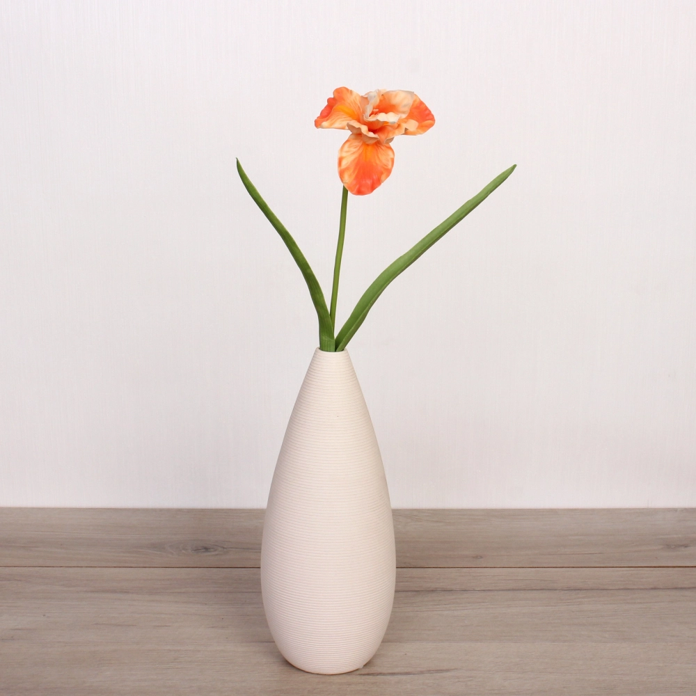 Цветок искусственный «Natur» 60см Ирис оранжевый