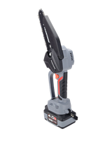 Аккумуляторная бесщеточная цепная пила PROFIPOWER MKGST-18V (18В,Li-ion-2шт, 2.0Ач, шина 6",37звеньев,2шт-цепи,0-4500 об/мин, З/У, в коробке)