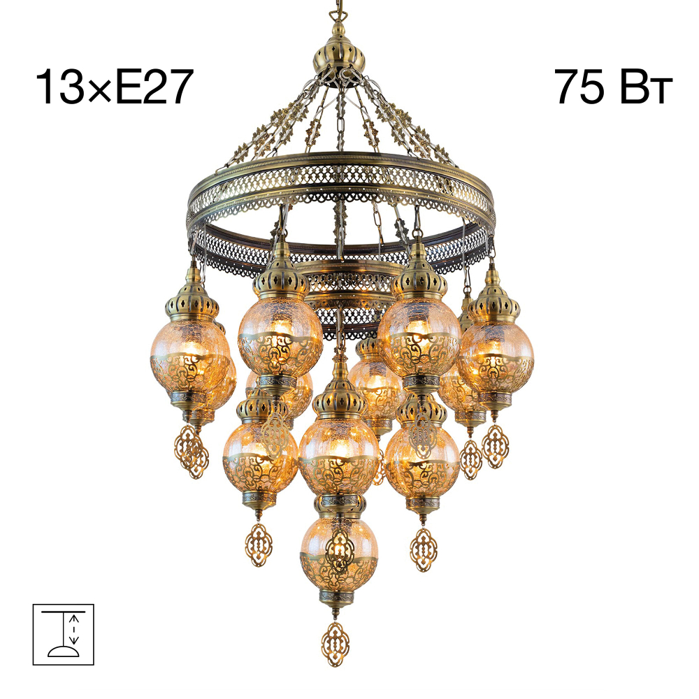 Citilux Каир CL419193 Люстра подвесная Бронза