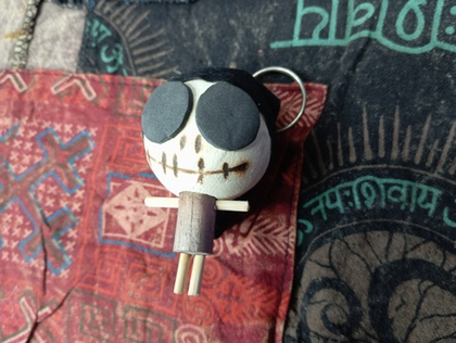 Брелок призрак леса пират без глаз