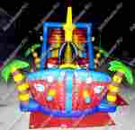 Надувной корабль "Приключения пиратов"