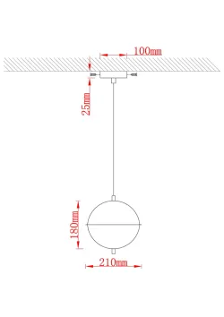 Подвесной светильник Arte Lamp ANDROMEDA