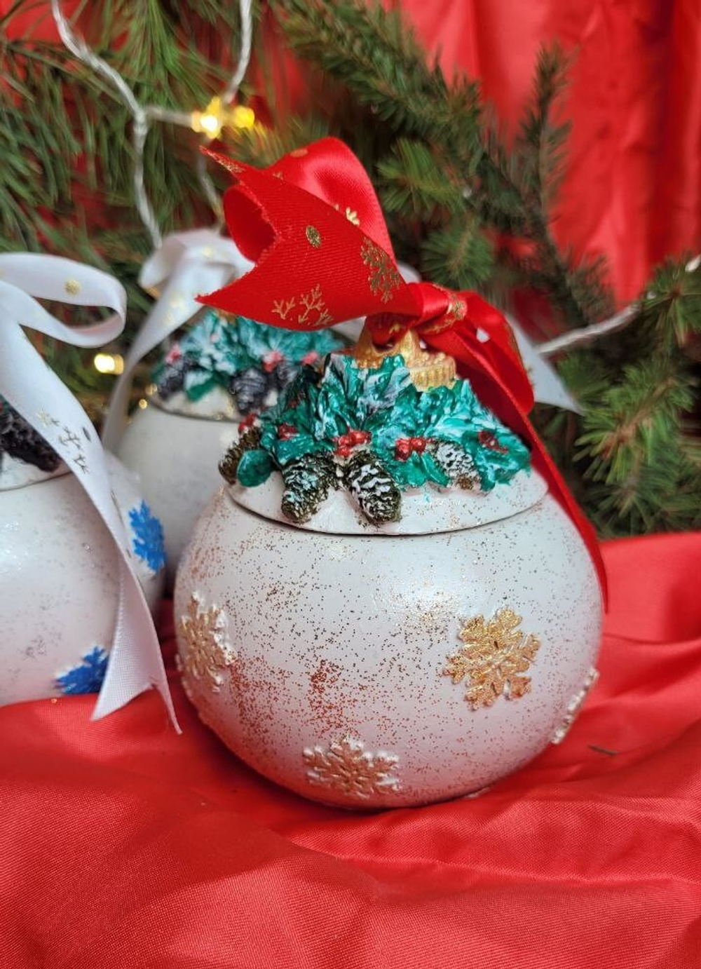 Ароматическая свеча Новогодний шар