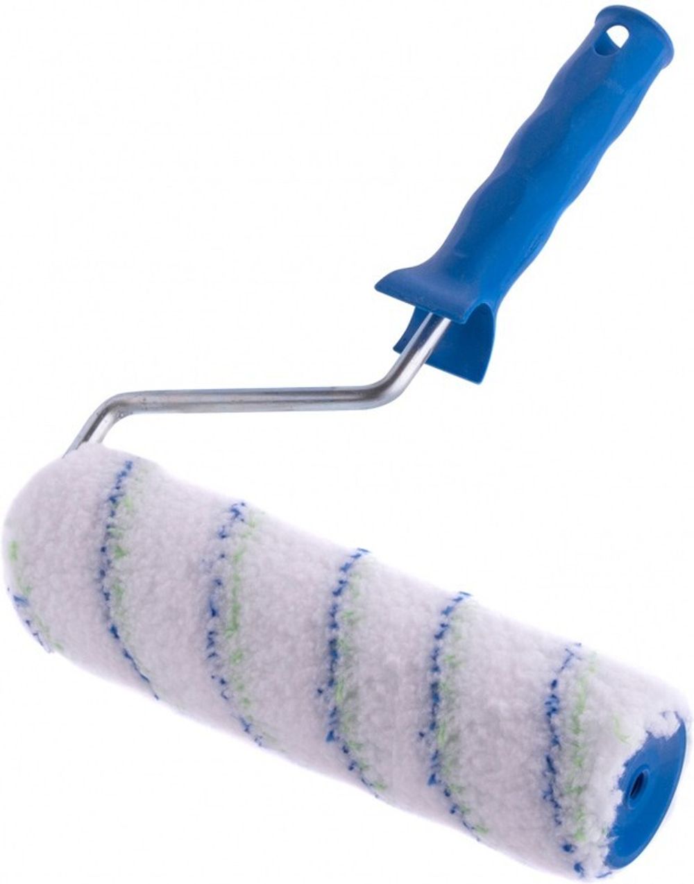 80137 Валик "Водные краски", 250 мм, ворс 12 мм, D 48 мм, D ручки 8 мм, полиэстер Сибртех