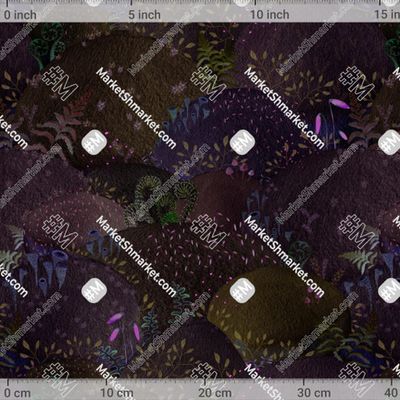 Весенний мох сиреневый by Gora-pattern 357 DPI