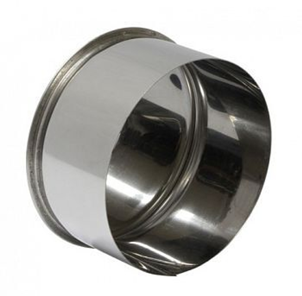 Заглушка D125 из оцинкованной стали 0,5 мм