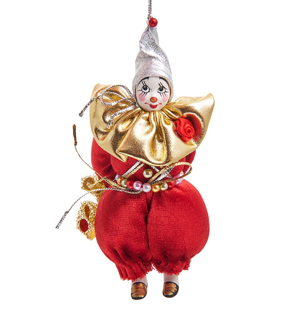 РусКукла RK-497/2 Кукла подвесная «Гном с шариком»