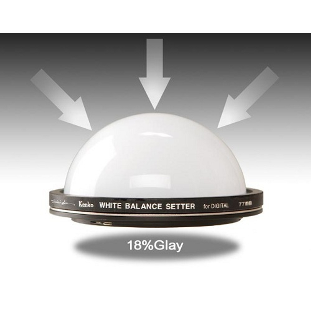 Крышка для установки баланса белого Kenko White Balance Setter 62mm