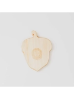 Деревянная менажница "Жёлудь" из кедра