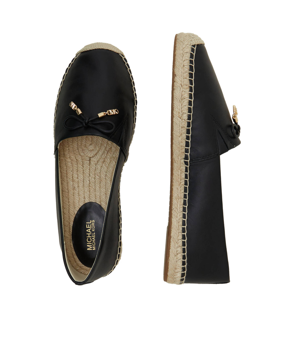 Кожаные эспадрильи. Michael Kors - черный(40R4NRFP1L)