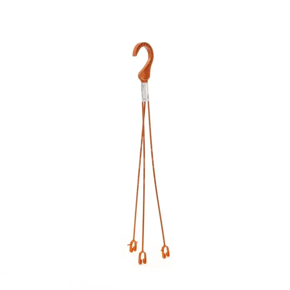 Подвес для кашпо пластиковый «Мальва» терракотовый