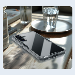 Прозрачный усиленный чехол от Nillkin для Samsung Galaxy S25+ Плюс, серия Nature TPU Pro Case