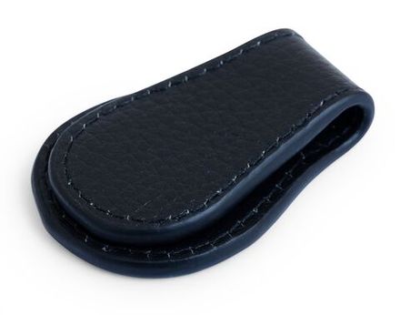 Пенал для мела магнитный "GL" черный (натуральная кожа)