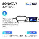 Teyes CC2 Plus 9" для Hyundai Sonata 2014-2017