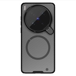 Чехол тонированный с MagSafe на Vivo X300 Ultra, серия CamShield Prop Magnetic Case (версия с прозрачной крышкой объектива) от Nillkin