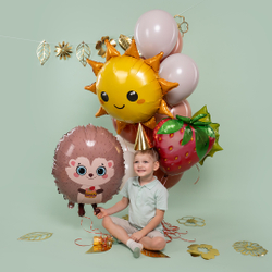 Шар (31""/79 см) Фигура, Солнце, 1 шт. В042