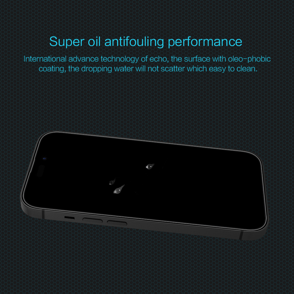 Защитное стекло с прозрачными рамками от Nillkin для iPhone 14 Pro Max, серия H Anti-Explosion Glass Screen Protector