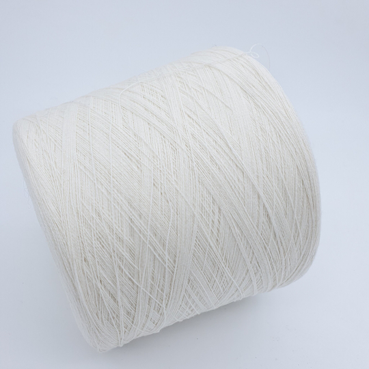 Пряжа Cariaggi Cashmere 100, 2/28 (100% кашемир)?1400 м/ 100 гр, белый снег