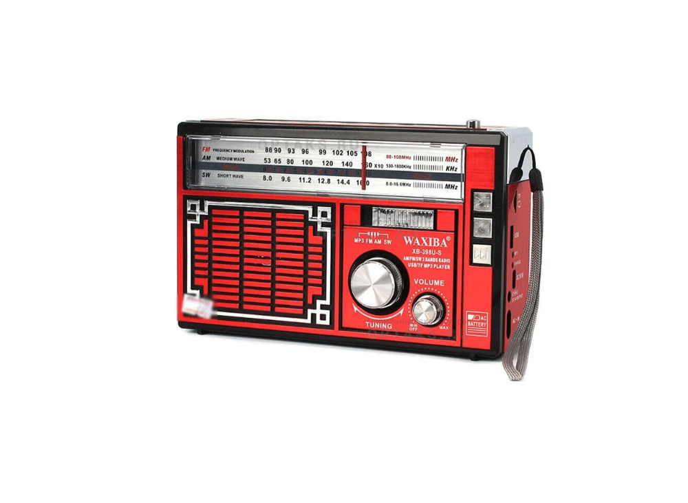 Радиоприемник Waxiba XB-398U-S MP3плеер +Solar панель