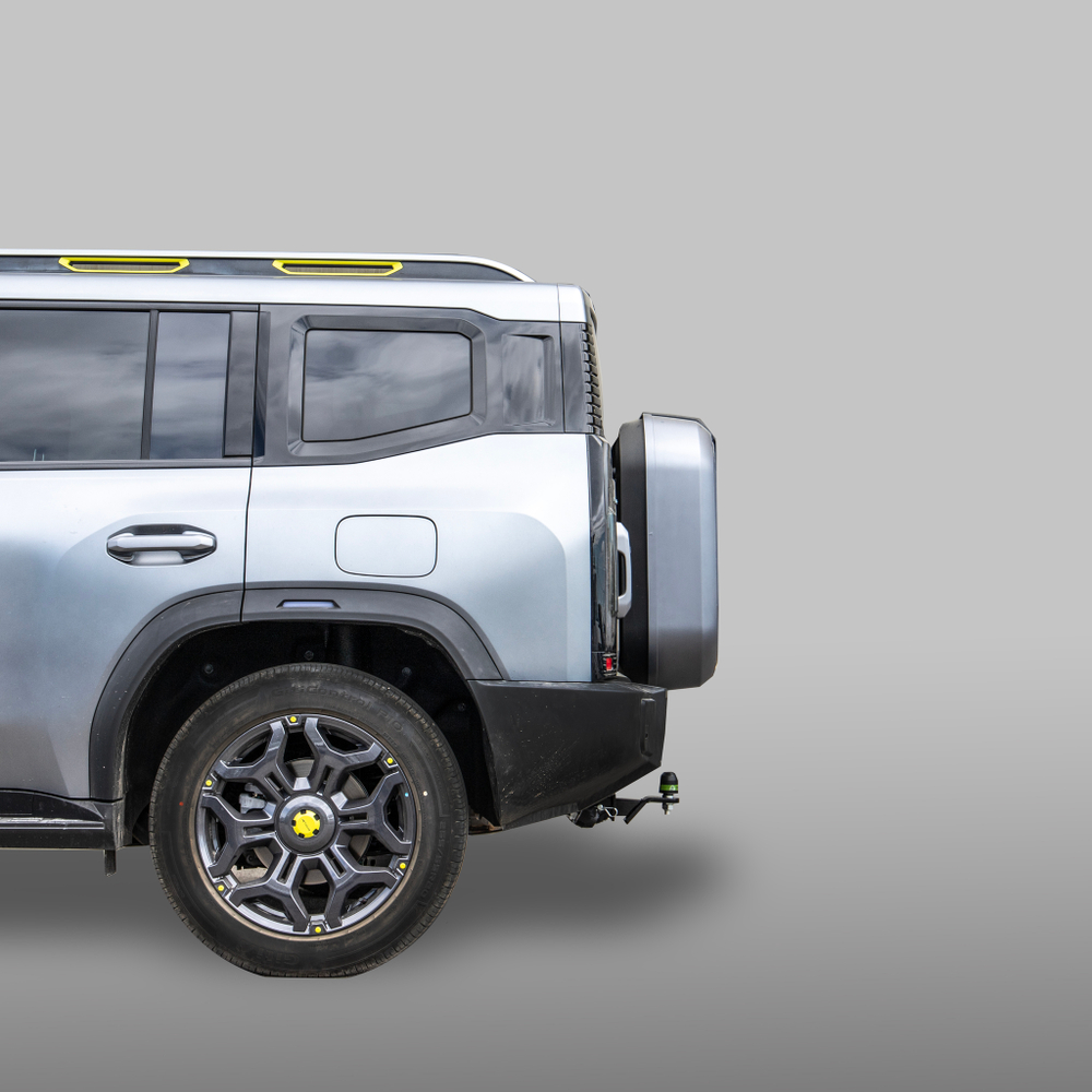 Фаркоп с унив. электрикой Smart для JETOUR T2 2024 -  ( ШАР ВСТАВКА 50*50 ) арт.J203-E