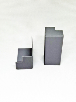 Угол наружный для плинтуса 70*16 мм (цвет: светло-серый) - 2 шт.