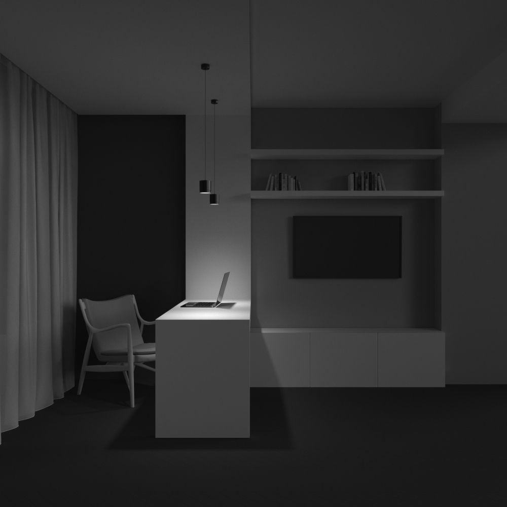 Светильник подвесной Maytoni Polar P088PL-GX53-B