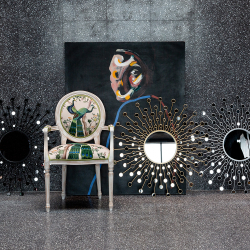 Полукресло Объект мечты Индокитайский зелёный павлин