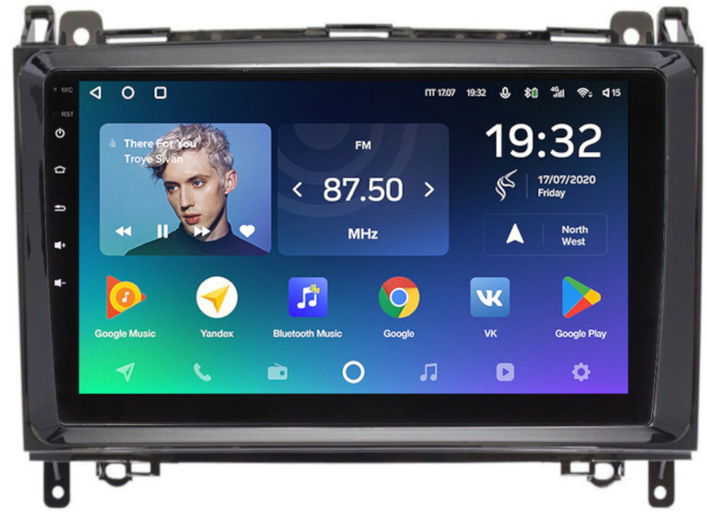 Магнитола для Mercedes-Benz Viano/Vito W639, Vito W447, A класс W169, B класс W245, Sprinter W906, VW Crafter - Teyes SPRO+ Android 10, ТОП процессор, 4-32, SIM-слот
