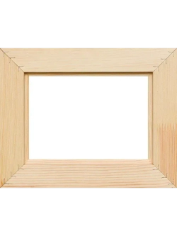 Деревянная рама 15x20 для картин на подрамнике сеч. 40x18