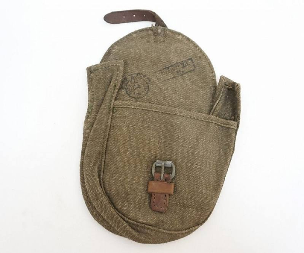 Подсумок для ППШ-41, брезентовый обр. 1952 года (оригинал СССР)