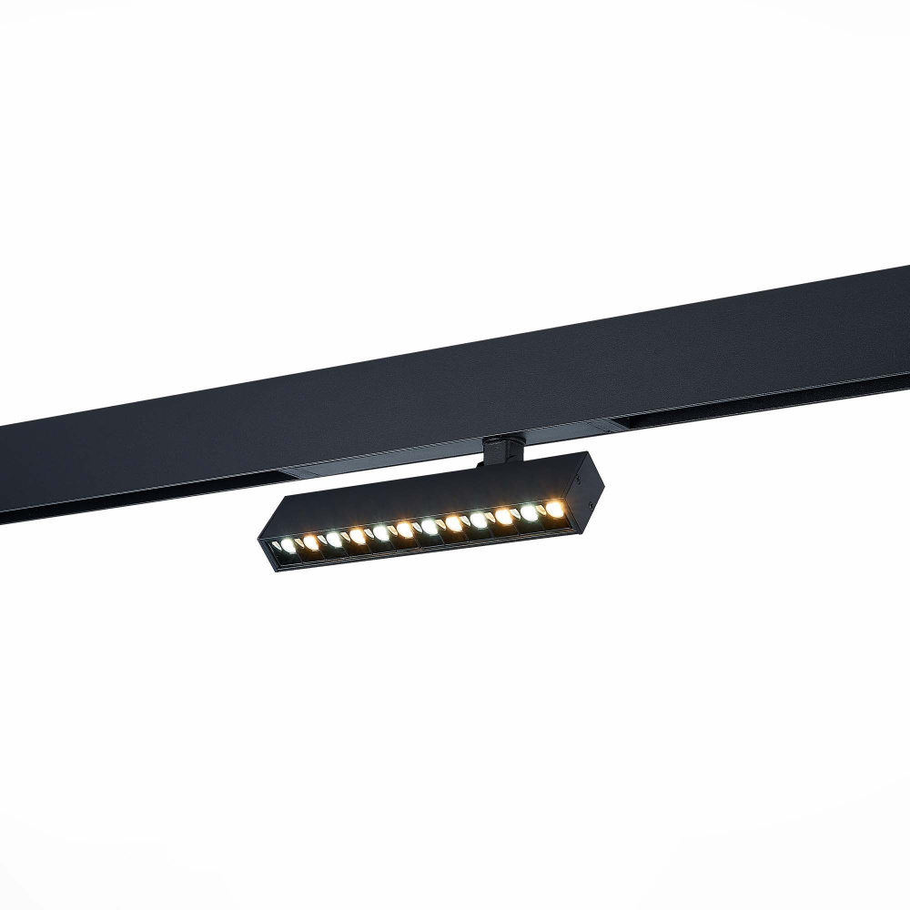 Светильник встраиваемый светодиодный, черный, SKYLINE 220, LED, 9