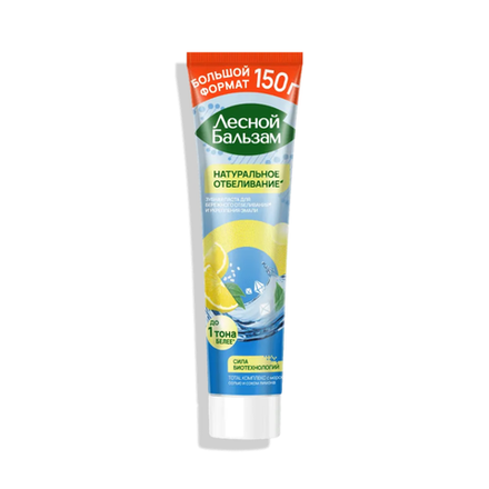 Зубная паста Лесной Бальзам Эффект отбеливание с лимоном 113 гр