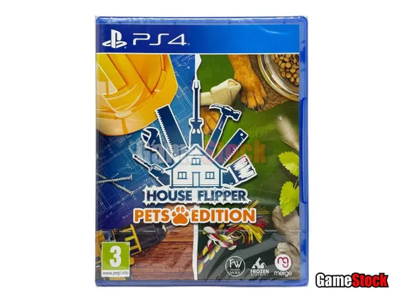 PS4 House Flipper Pets Edition (Новый, Русские субтитры, CUSA-44284)